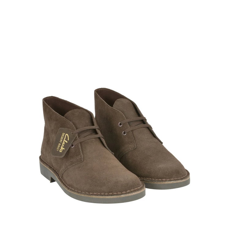 Zamszowe Botki Clarks