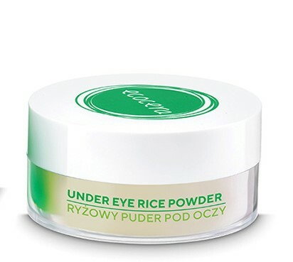 Ecocera - Rozświetlający ryżowy puder pod oczy z kwasem hialuronowym Medium 4g
