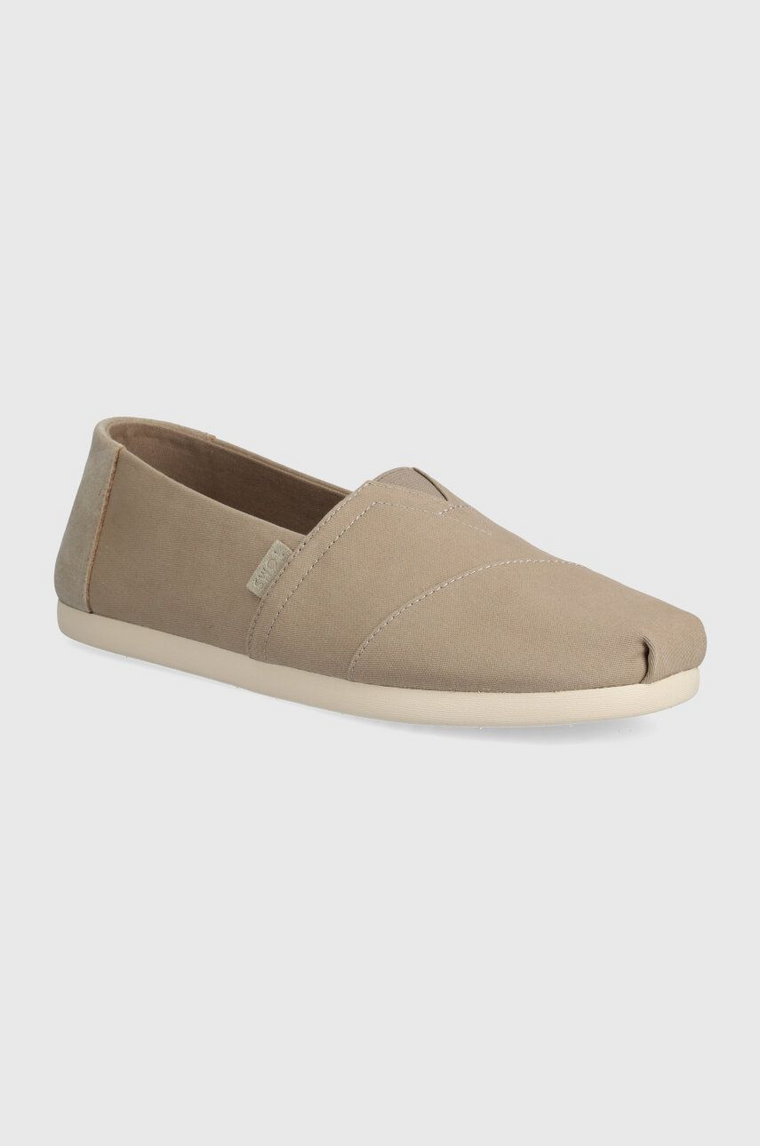 Toms espadryle Alpargata kolor beżowy 10020878