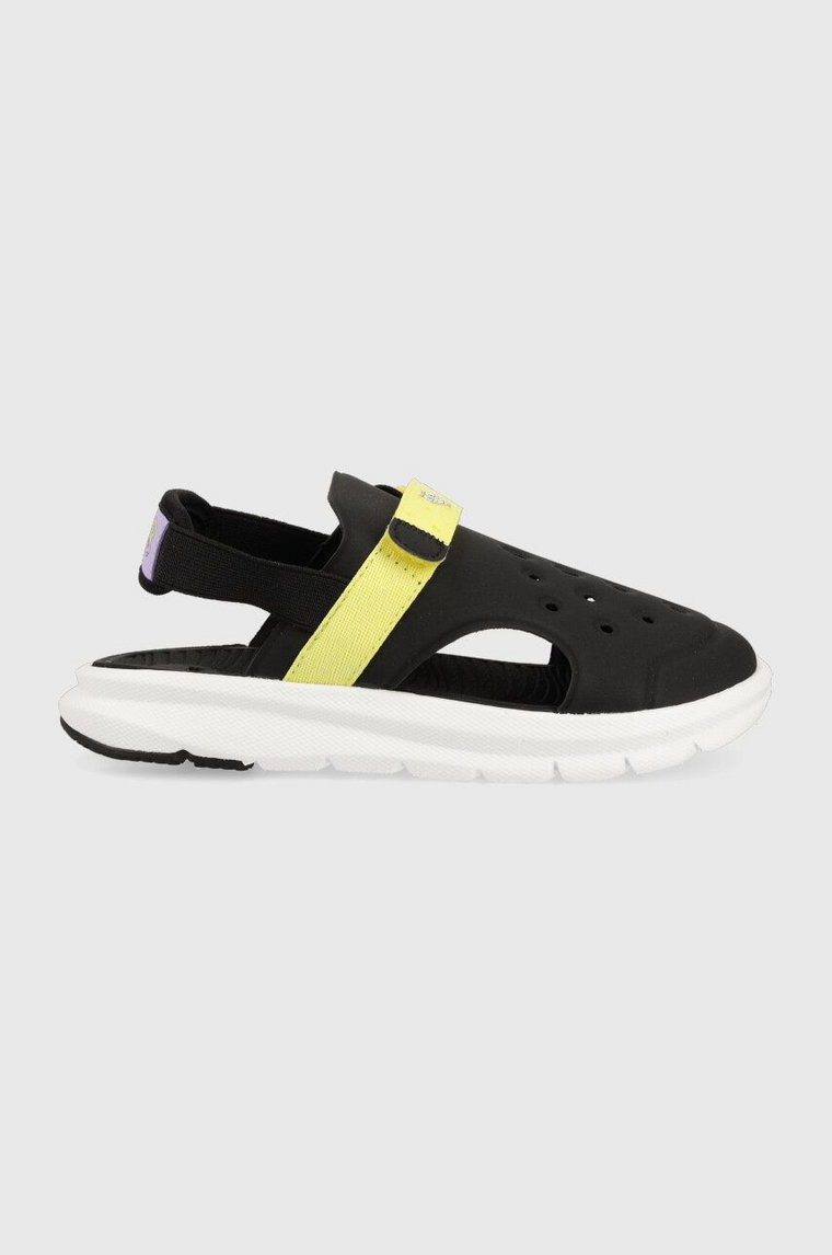 Puma sandały dziecięce Evolve Sandal Spongebob AC PS kolor czarny