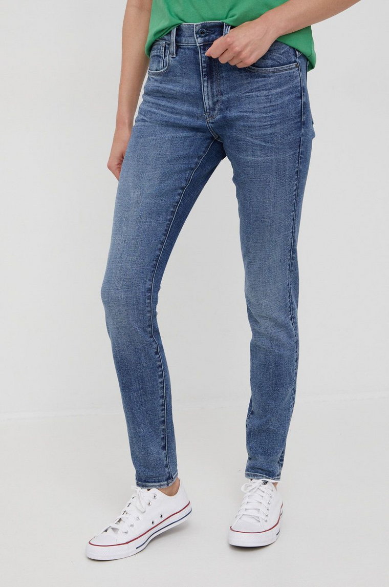 G-Star Raw jeansy damskie medium waist