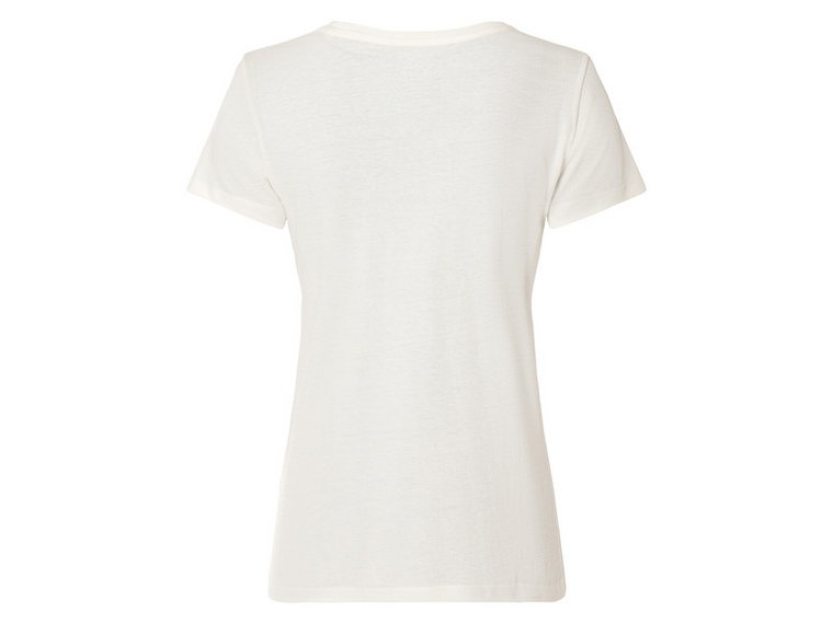 esmara T-shirt damski z bawełny (S (36/38), Biały)
