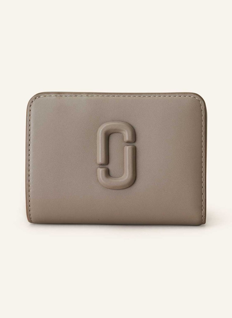 Marc Jacobs Portfel The Mini Compact Wallet beige