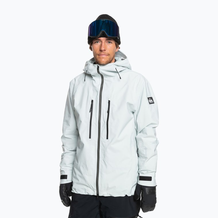 Kurtka snowboardowa męska Quiksilver Pro Path Goretex 2L ice flow