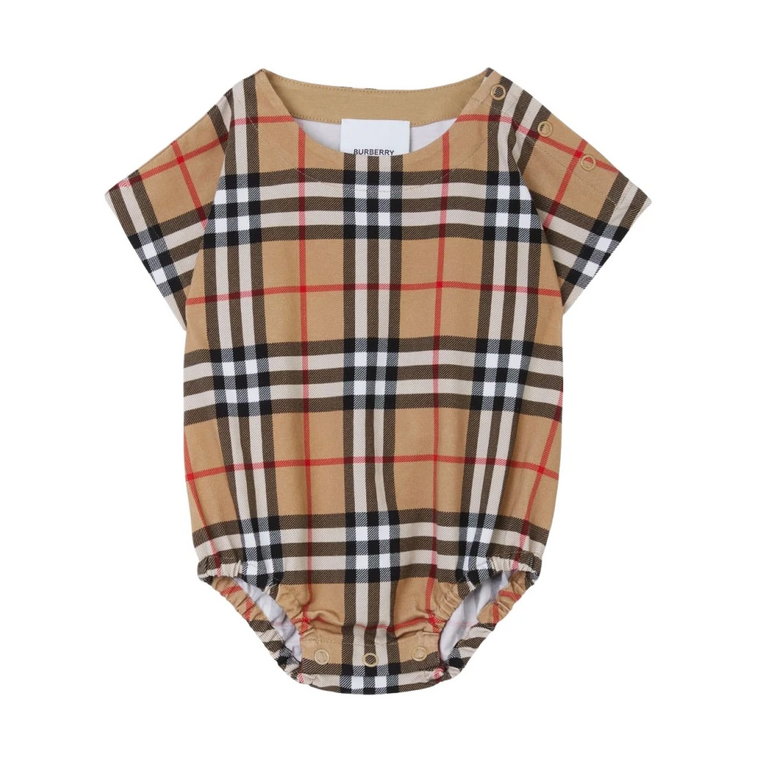 Vintage Check Babygrow Set Burberry