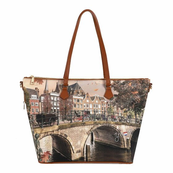 Y Not? Yesbag Shopper Bag 44.5 cm autumn river