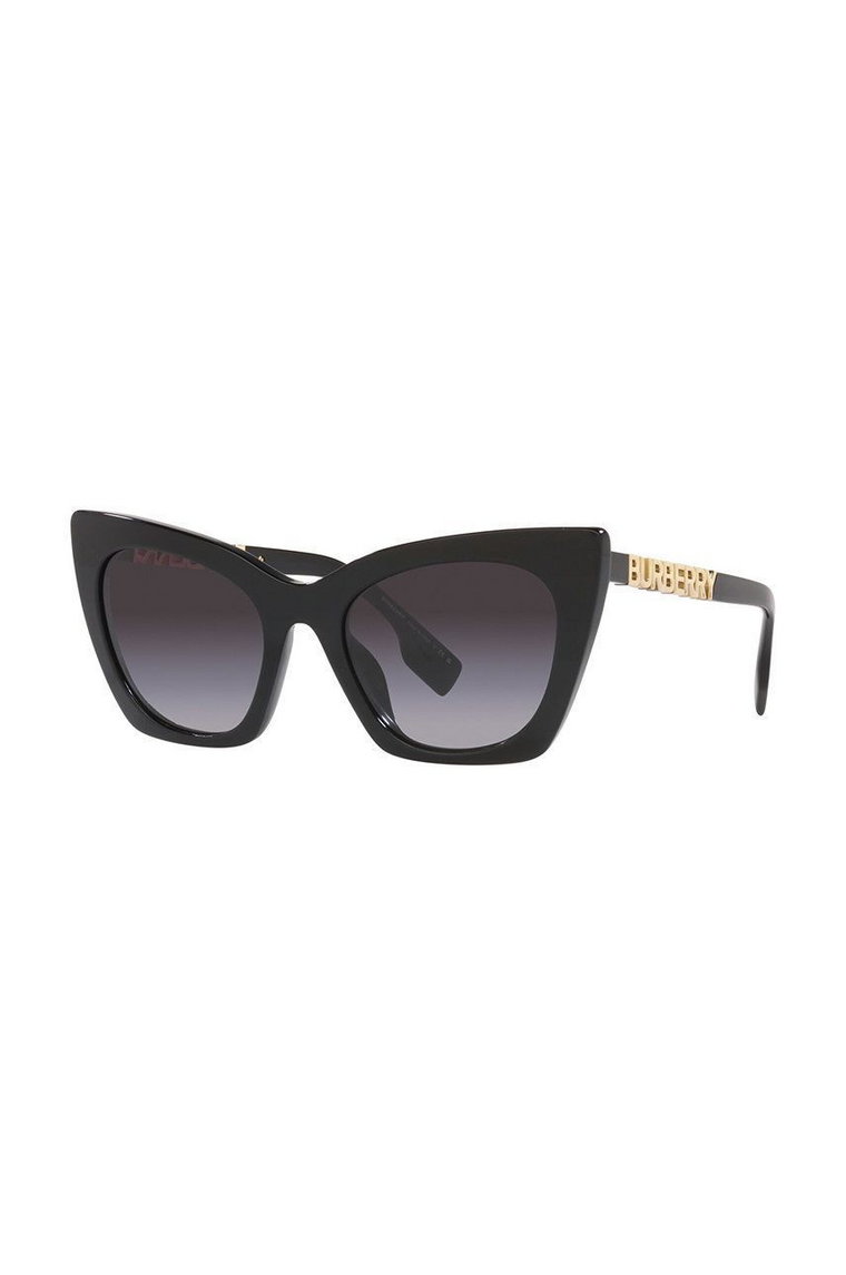 Burberry okulary przeciwsłoneczne MARIANNE damskie kolor czarny 0BE4372U
