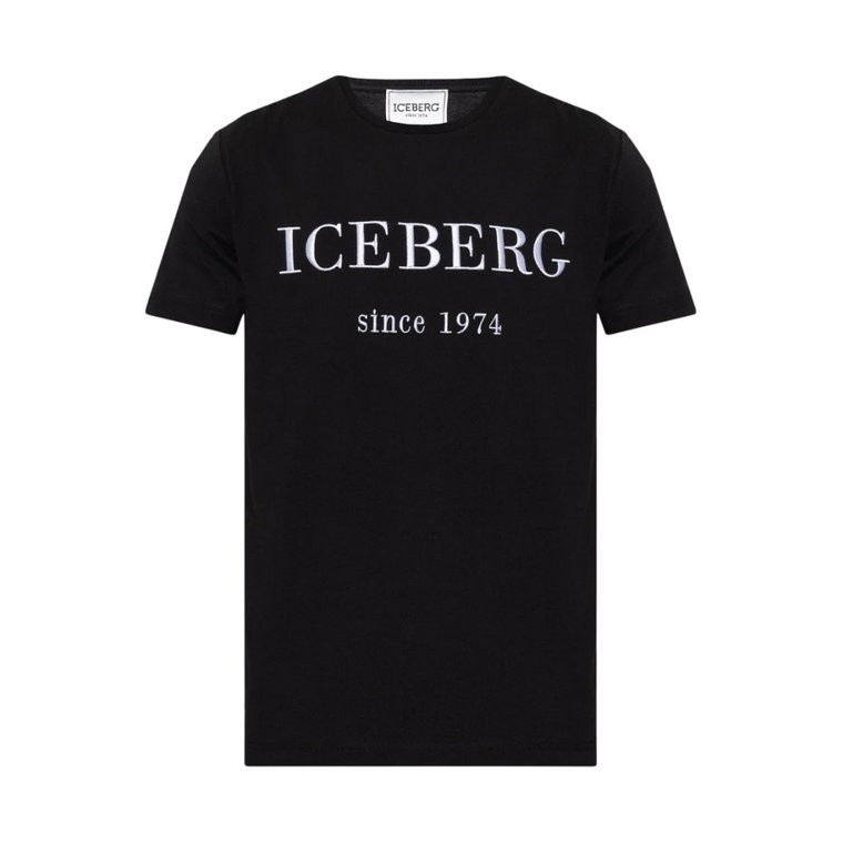 Logo Crewneck T-shirt Iceberg