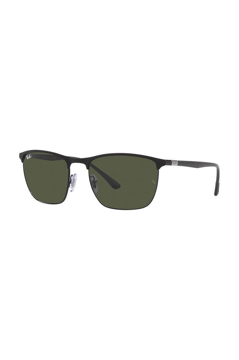 Ray-Ban okulary przeciwsłoneczne męskie kolor czarny 0RB3686