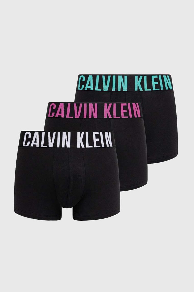 Calvin Klein Underwear bokserki 3-pack męskie kolor czarny