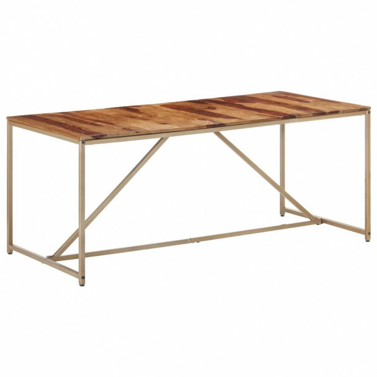 Stół do jadalni, 180 x 90 x 76 cm, lite drewno sheesham kod: V-286335