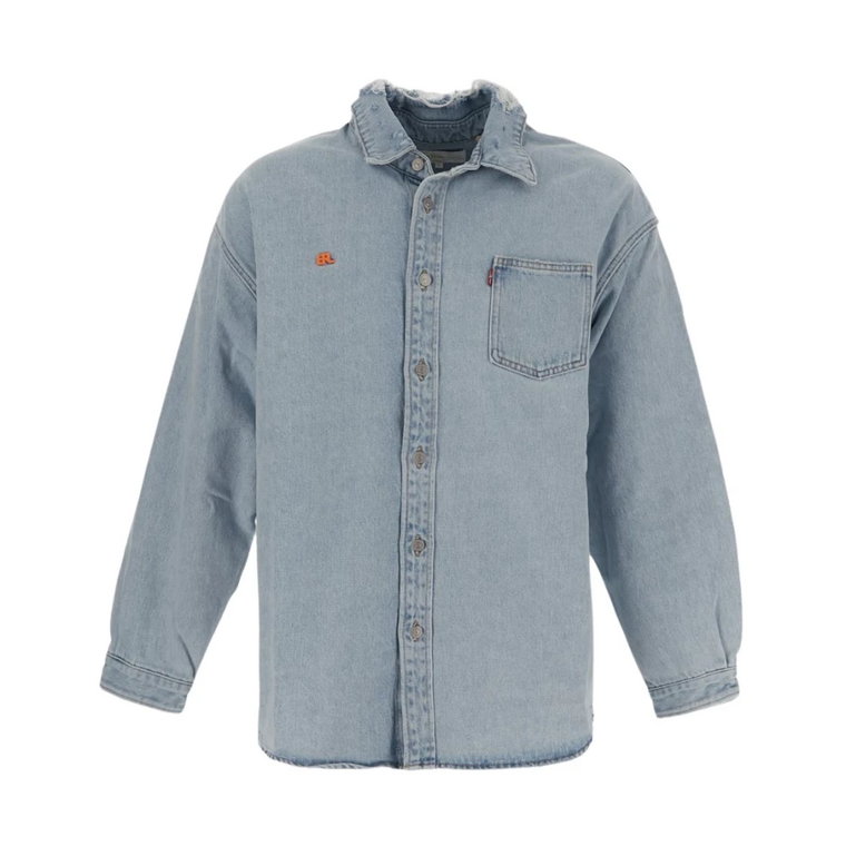 Denim Overshirt - Surowy Kołnierz ERL