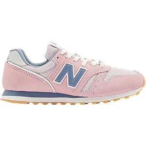 Różowo-błękitne sneakersy new balance 373 - Damskie - Kolor: Różowe - Rozmiar: 38