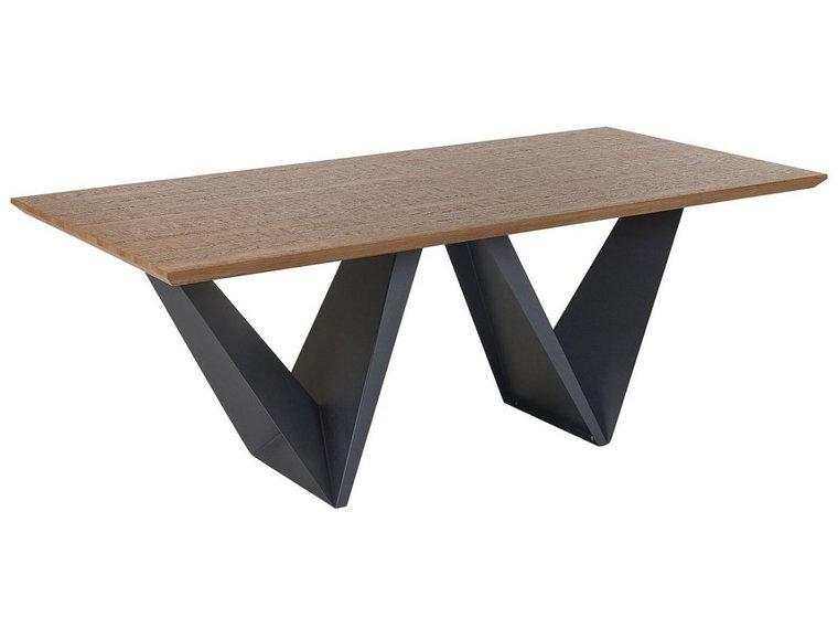 Stół do jadalni BELIANI Sintra, czarny, 200x100x75 cm