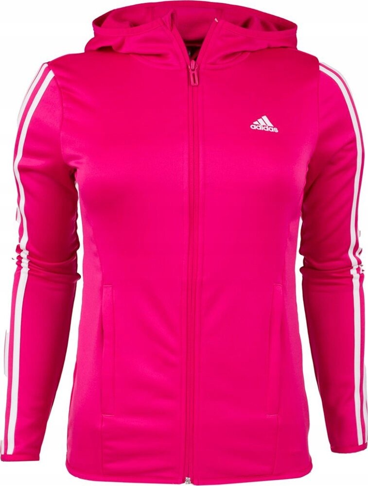 Bluza Dla Dzieci Adidas Designed 2 Move 3-STRIPES Hoodie Full Zip R r 164cm