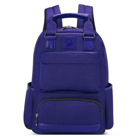 Delsey Paris Delsey Paris x United Colors of Benetton Color Block Plecak 42 cm Komora na laptopa navy