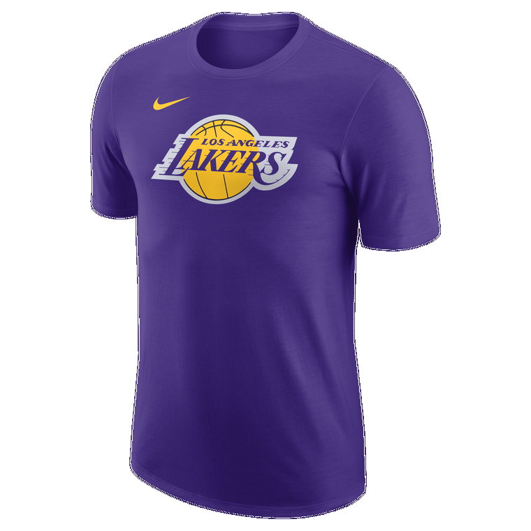 T-shirt męski Nike NBA Los Angeles Lakers Essential - Żółty