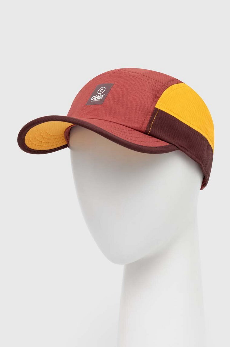 Ciele Athletics czapka z daszkiem GOCap SC - C Plus Box kolor bordowy wzorzysta CLGCSCCPB-BRI001