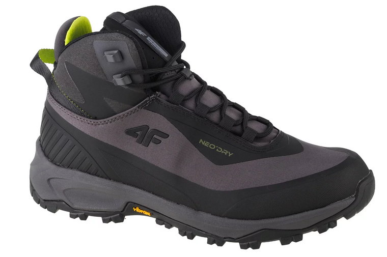 4F Ice Cracker Trekking Shoes 4FAW22FOTSM004-21S, Męskie, Czarne, buty trekkingowe, syntetyk, rozmiar: 41