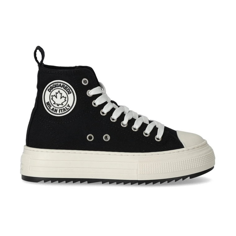 Berlin Patch Czarny Sneaker Dsquared2