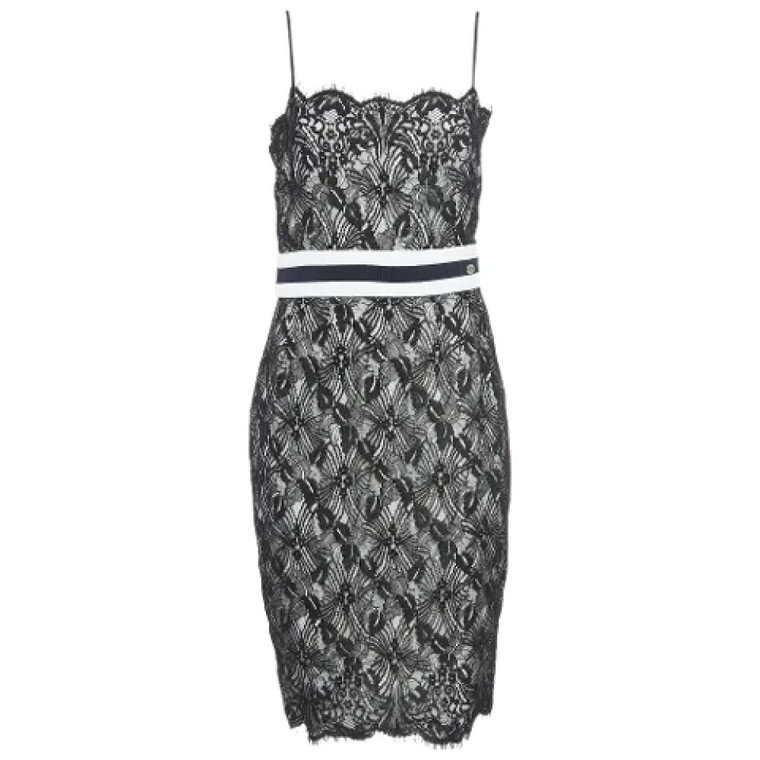 Pre-owned Lace dresses Chanel Vintage