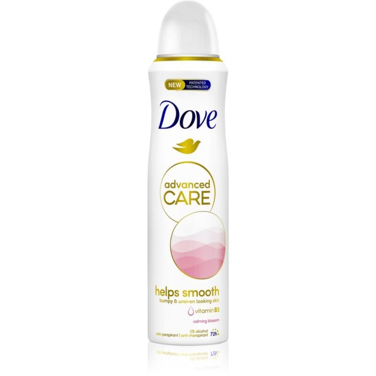 Dove Advanced Care Helps Smooth antyperspirant w sprayu 72 godz. 150 ml