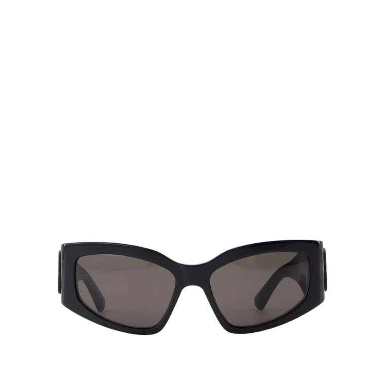 Czarne Okulary Acetatowe - Bb0321s Balenciaga