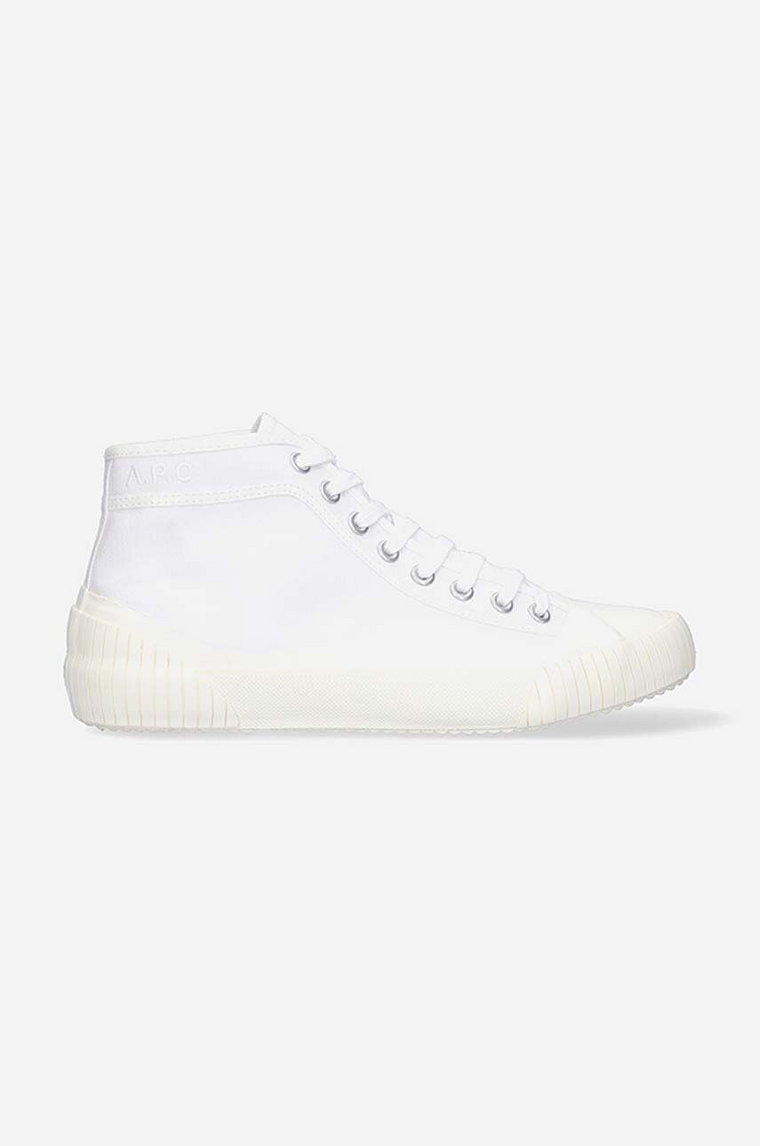 A.P.C. trampki Iggy kolor biały COEYS.M56107-WHITE