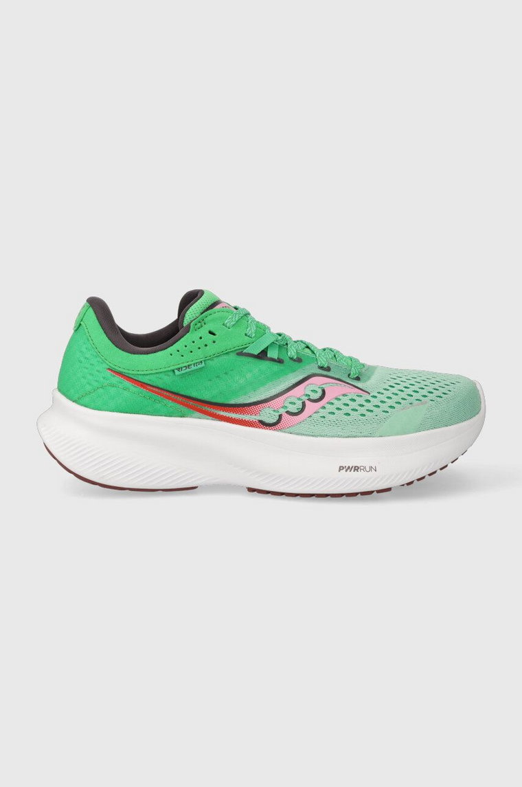 Saucony buty do biegania Ride 16 kolor zielony