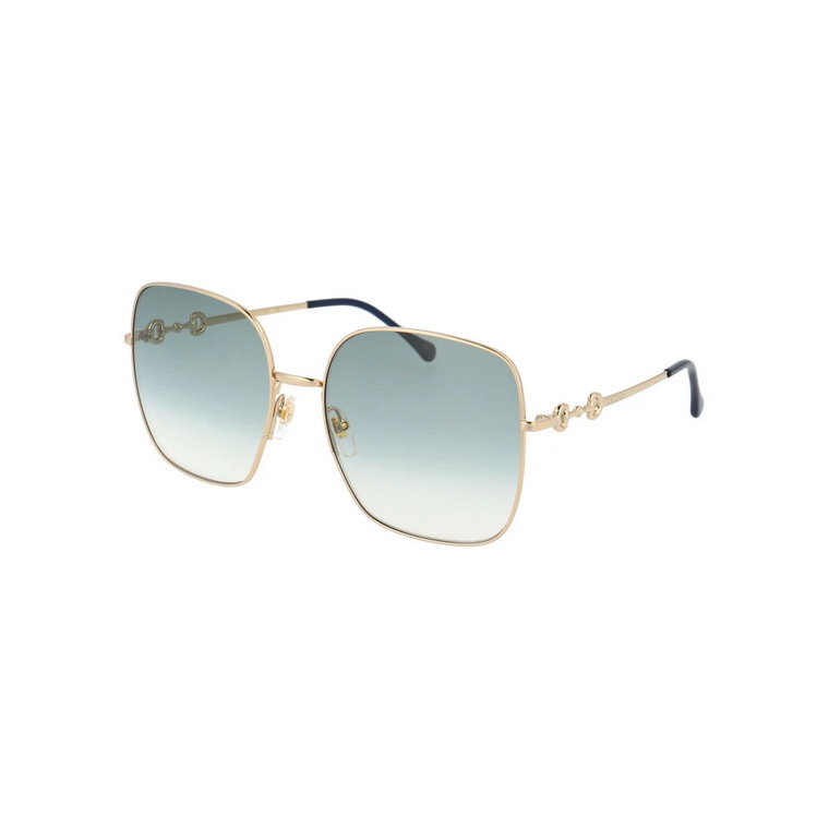 Gold/Brown Shaded Sunglasses Gucci