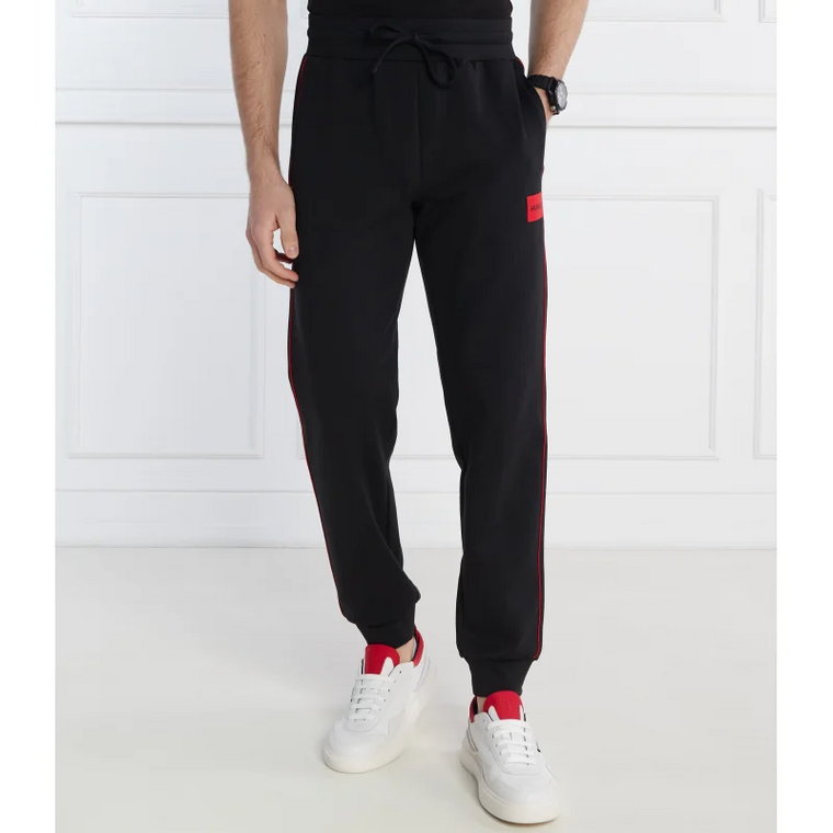 Hugo Bodywear Spodnie dresowe Badge Pants | Relaxed fit