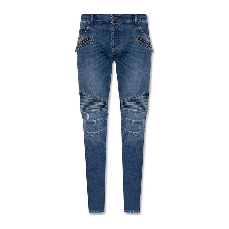 Slim Fit Jeans Upgrade Stylowe Wysokiej Jakości Balmain