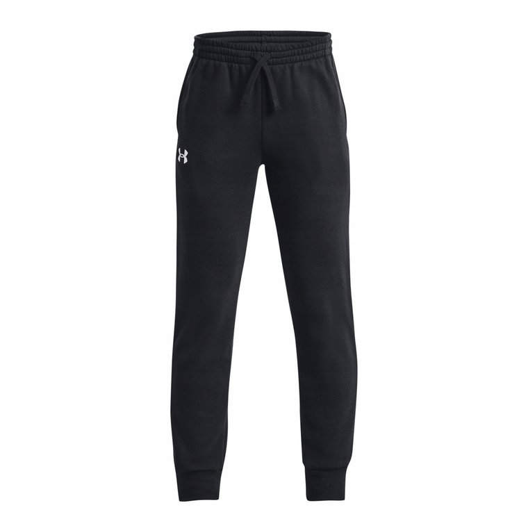 Chłopięce spodnie dresowe Under Armour Ua Rival Fleece Joggers czarne