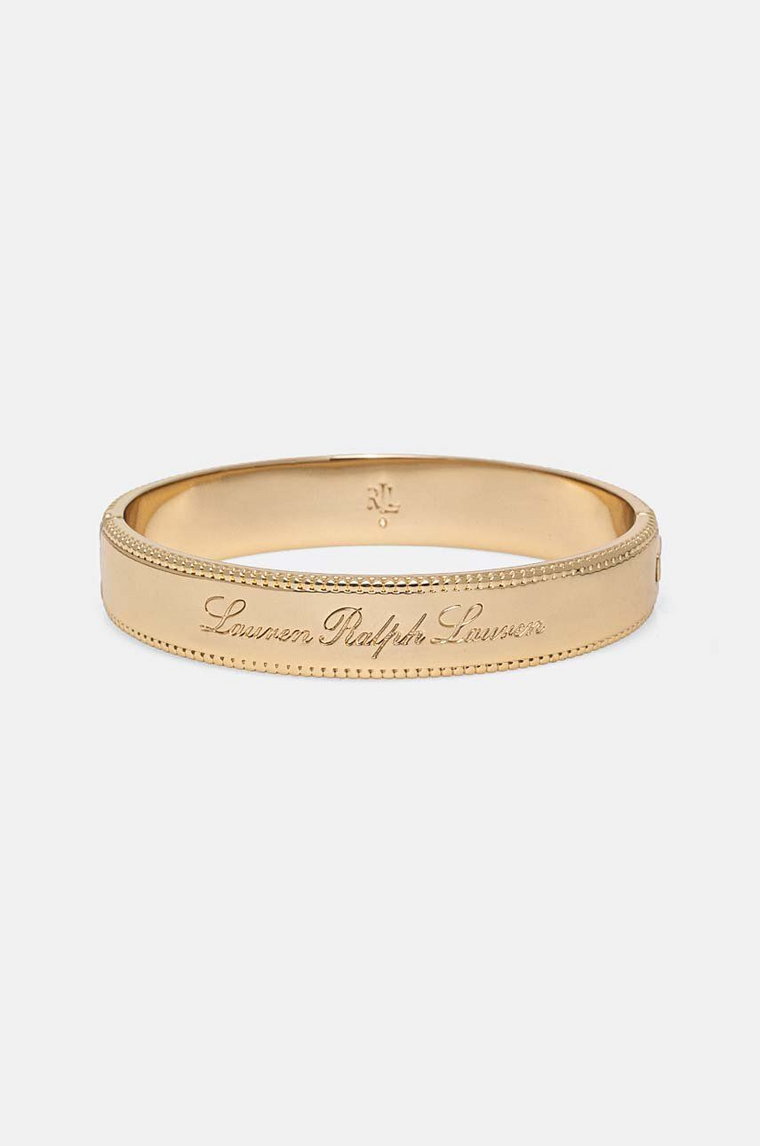 Lauren Ralph Lauren bransoletka BR SCRIPT LOGO BANGLE damska 14B00424