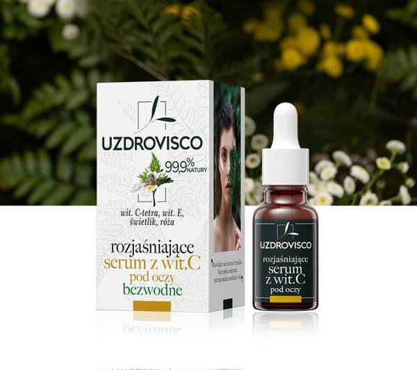 Uzdrovisco Świetlik Serum pod oczy 15 ml