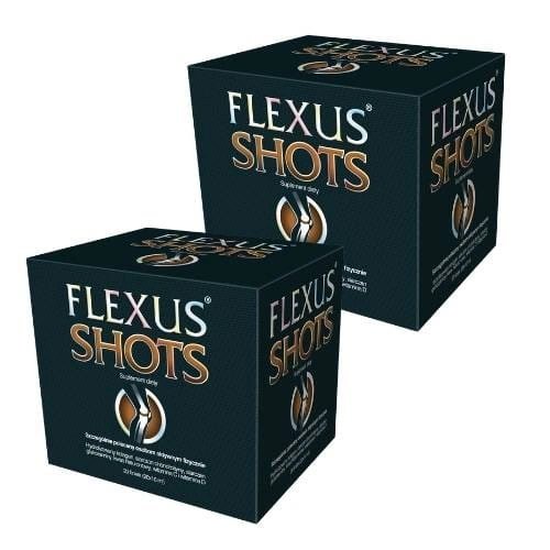 2 x Flexus Shots - kolagen na stawy - 2 x 20 fiolek x 10 ml