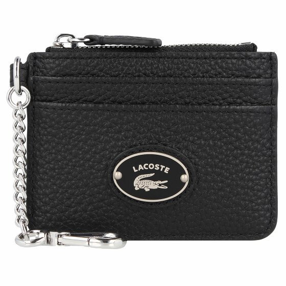 Lacoste Origin Croc Etui na karty kredytowe Skórzany 10.5 cm black