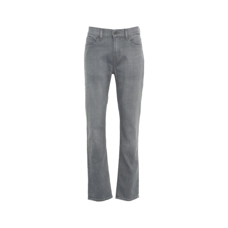 Szare Jeansy Ss24 dla Mężczyzn 7 For All Mankind