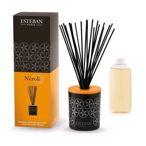 Świeca zapachowa (180 g) Neroli + ceramiczna przykrywka Esteban