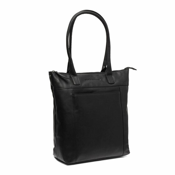 The Chesterfield Brand Altona Shopper Bag Skórzany 31 cm Komora na laptopa black