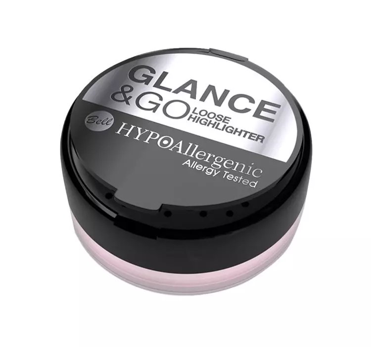 BELL HYPOALLERGENIC GLANCE&GO LOOSE HIGHLIGHTER ROZŚWIETLACZ 02 PINKY PROMISE