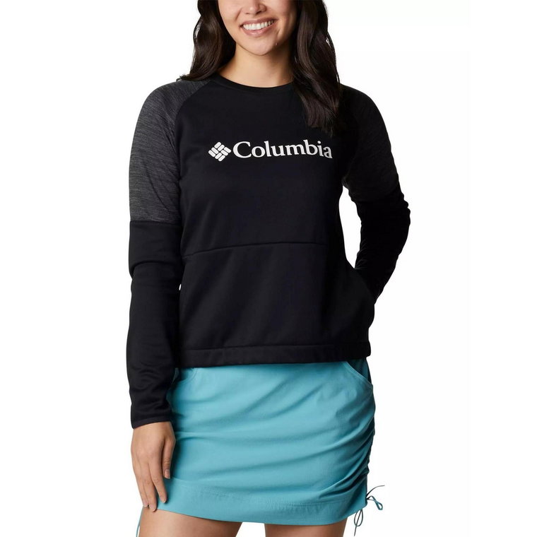 Bluza dresowa turystyczna damska Columbia Windgates Crew