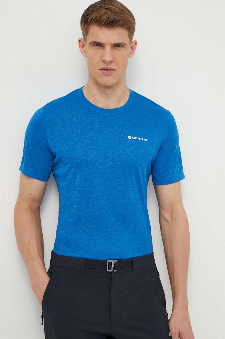 Montane t-shirt funkcyjny Dart kolor niebieski MDRTS