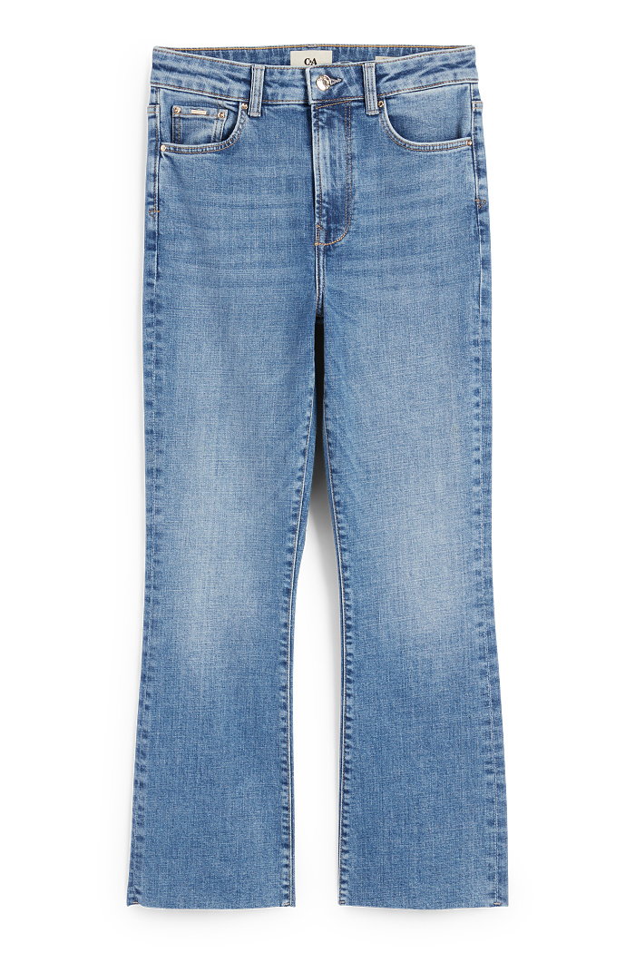 C&A Bootcut jeans-wysoki stan, Niebieski, Rozmiar: 34