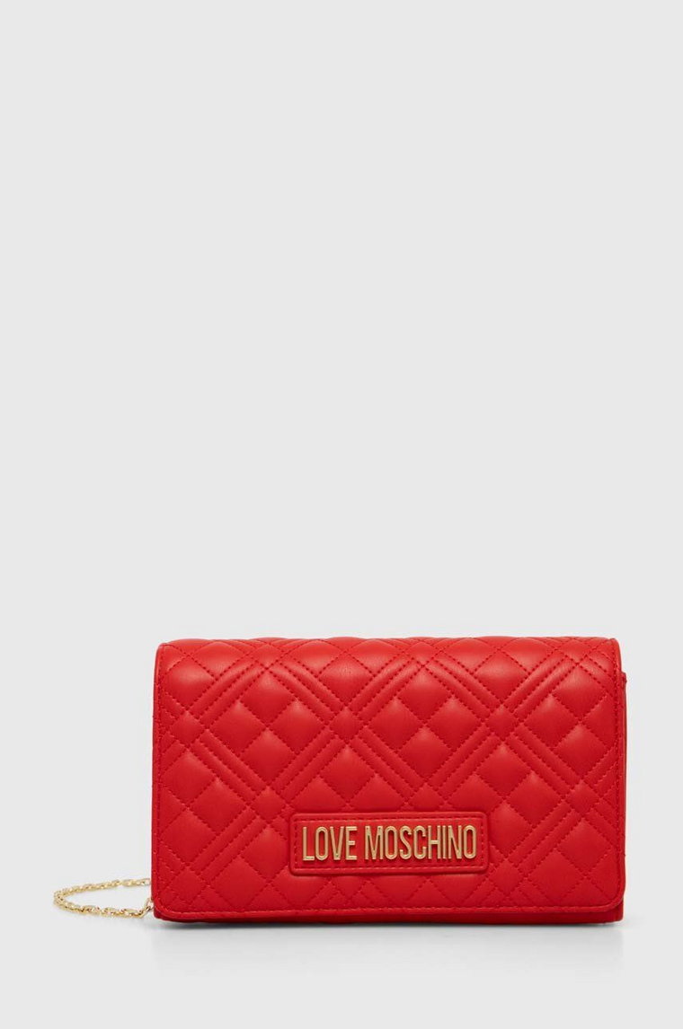 Love Moschino torebka kolor czerwony JC4079PP1LLA0000