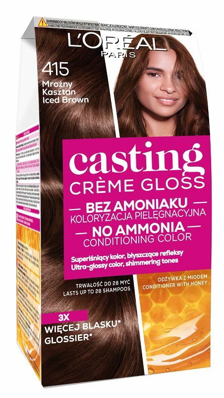 Casting Creme Gloss Farba do włosów 415 Mroźny Kasztan