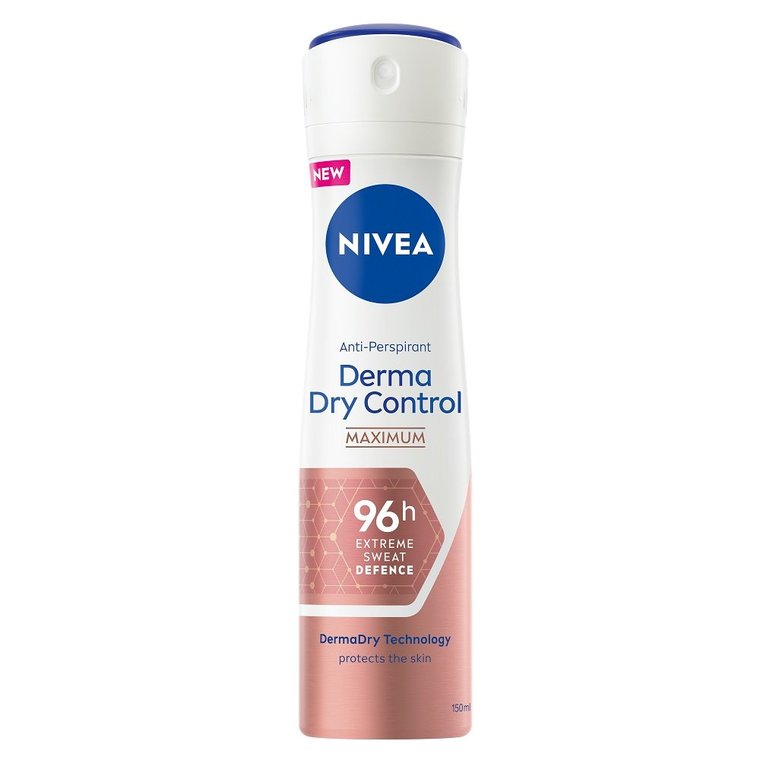 Nivea, Derma Dry Control antyperspirant spray 150ml