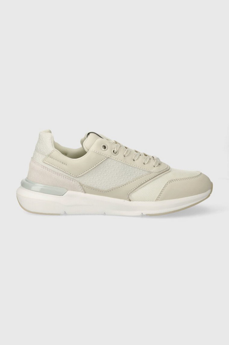 Calvin Klein sneakersy FLEXI RUNNER - NANO MONO kolor beżowy HW0HW01858