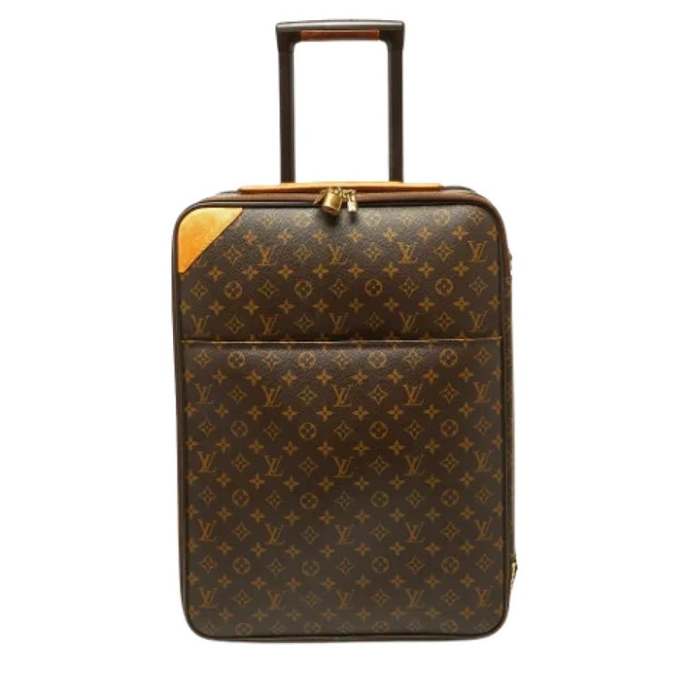 Pre-owned Leather travel-bags Louis Vuitton Vintage