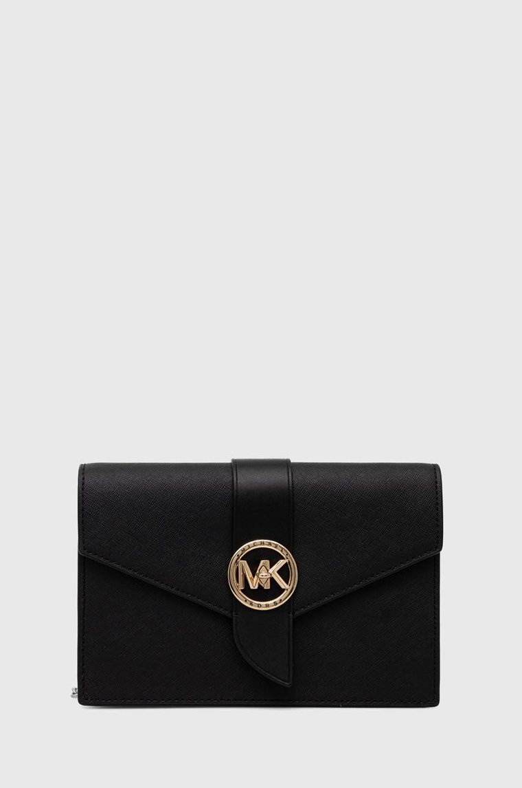 MICHAEL Michael Kors torebka skórzana kolor czarny 32S0G00C6L